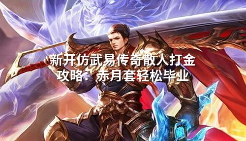 新开仿武易传奇散人打金攻略:赤月套轻松毕业