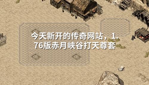 今天新开的传奇网站,1.76版赤月峡谷打天尊套