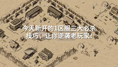 今天新开的1区服三大必杀技巧,让你逆袭老玩家!