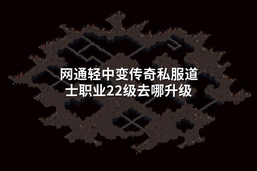 网通轻中变传奇私服道士职业22级去哪升级