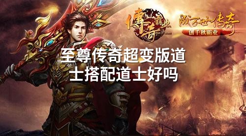 至尊传奇超变版道士搭配道士好吗