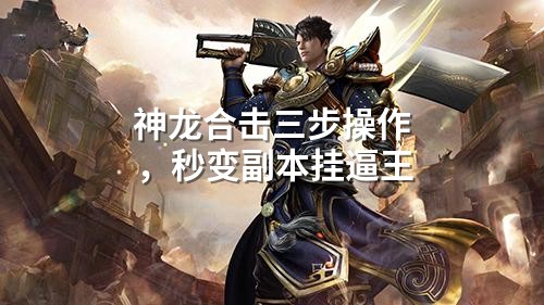 神龙合击三步操作,秒变副本挂逼王
