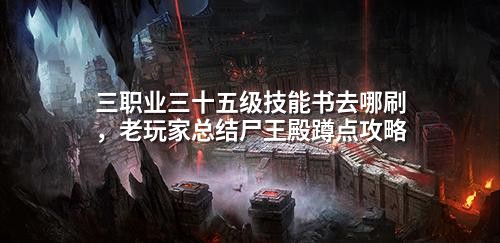 三职业三十五级技能书去哪刷，老玩家总结尸王殿蹲点攻略